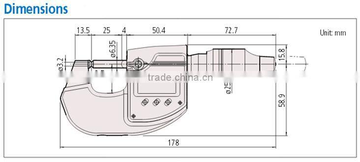 High precision Mitutoyo micrometer digital vernier caliper at reasonable prices