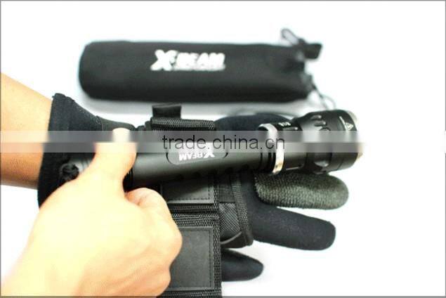 high performance nylon diving video light underwater flashlight glove
