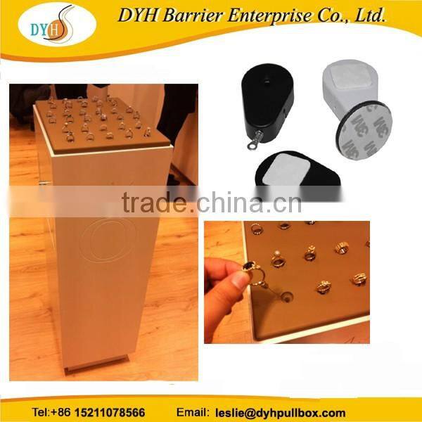 merchandise security tether,Retractors for cosmetic security on counter,Retracting Display Cable