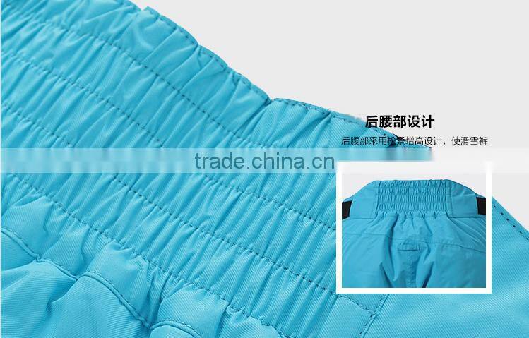 Custom Lady Nylon Colorfully Ski Pants 2016