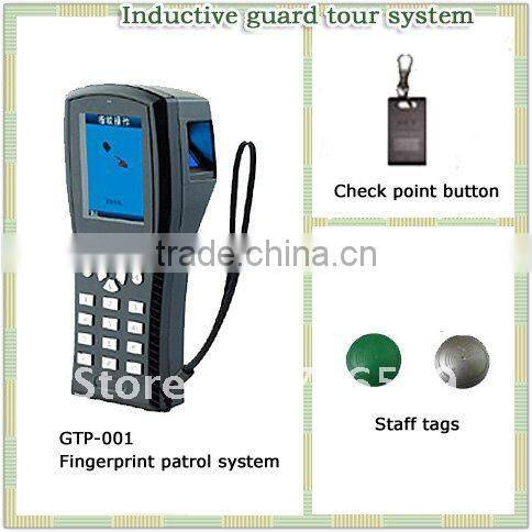 GTP-001 fingerprint Guard patrol system Fingerprint guard patrol system for school