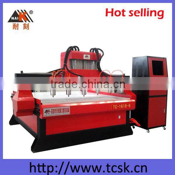 Hot sale mutiple spindles high speed advertisment cnc router