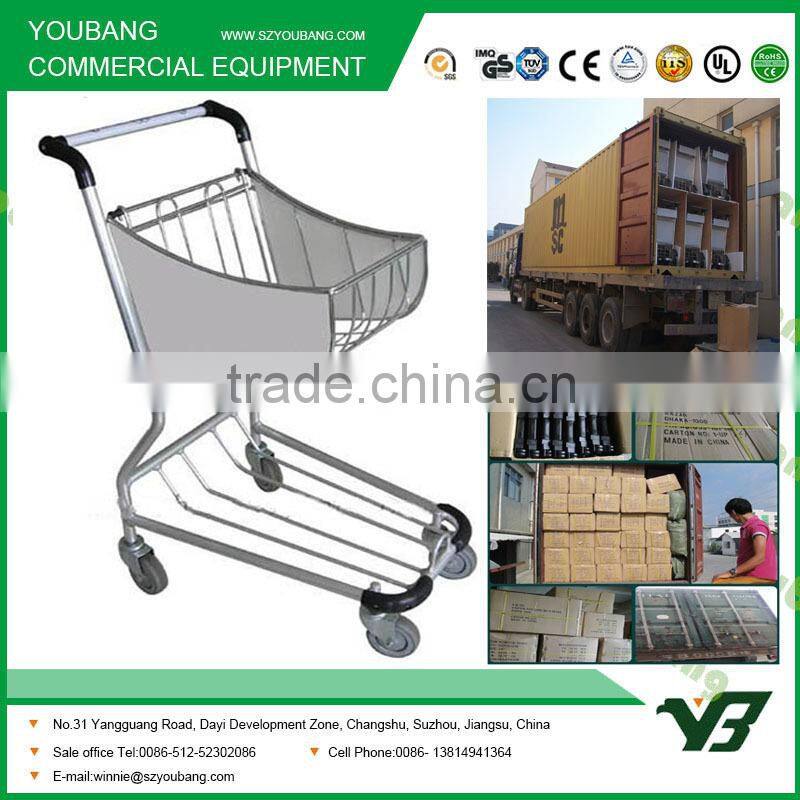 high security airline luggage trolley