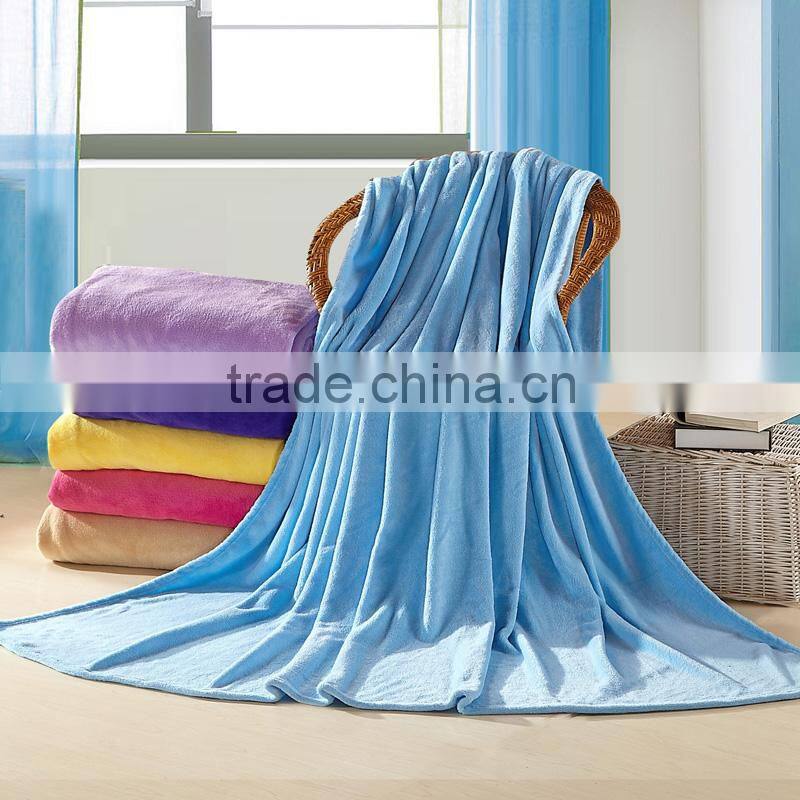 Microfiber fleece coral fleece blanket with printed pattern design