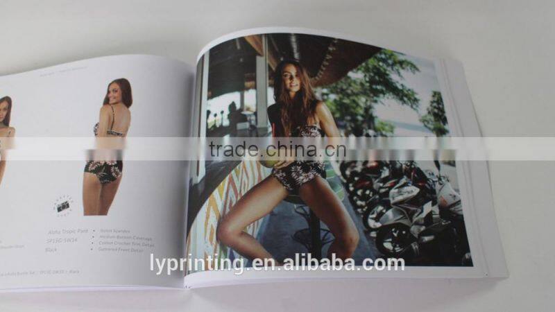 Customized fashion magazines, photo album, photo book printing