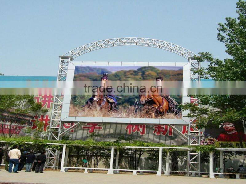 SMD high brightness p6 outdoor led screen advertising display