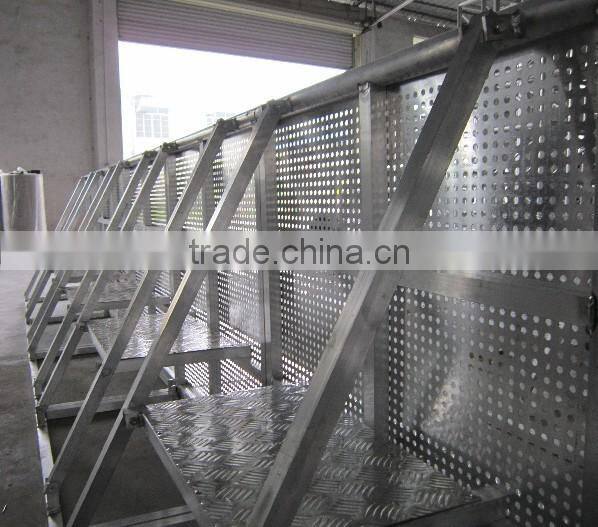 RP aluminum crowd control concert barricade with TUV cetificate