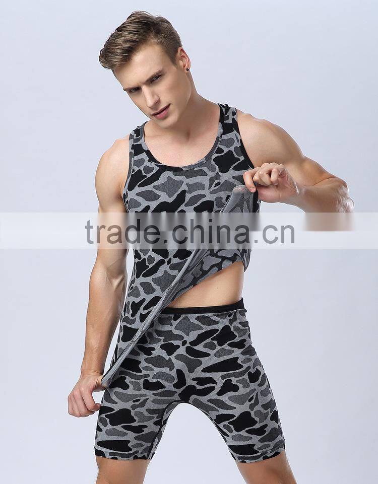 Leopard men comfortable breathable quick-drying movement five minutes of pants