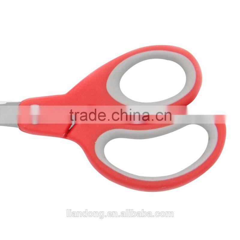 HS0108 Bent Soft Handle Stainless Steel Household Scissors 5''