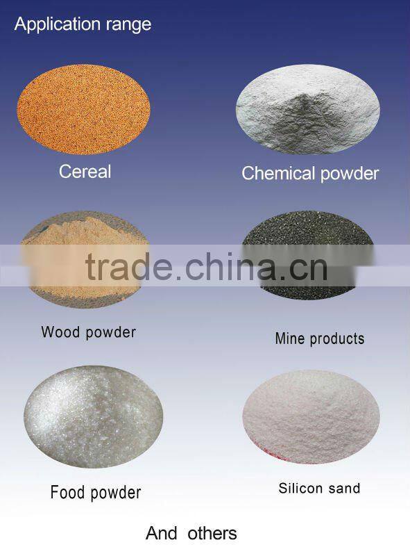 Seaweed powder vibration sifter machine for size sorting