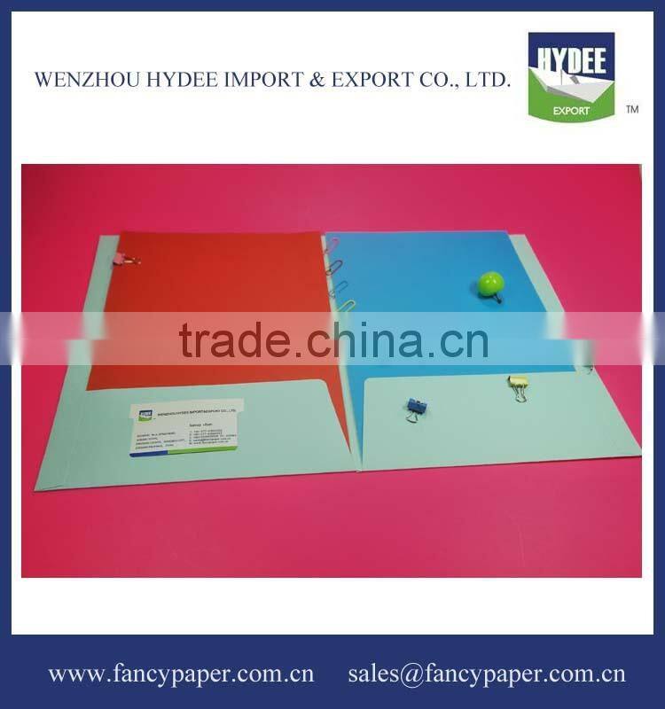 Colorful paper File Folder (Paper Folder, File Holder, Document Holder, Clip File, Suspension File, office/school File)