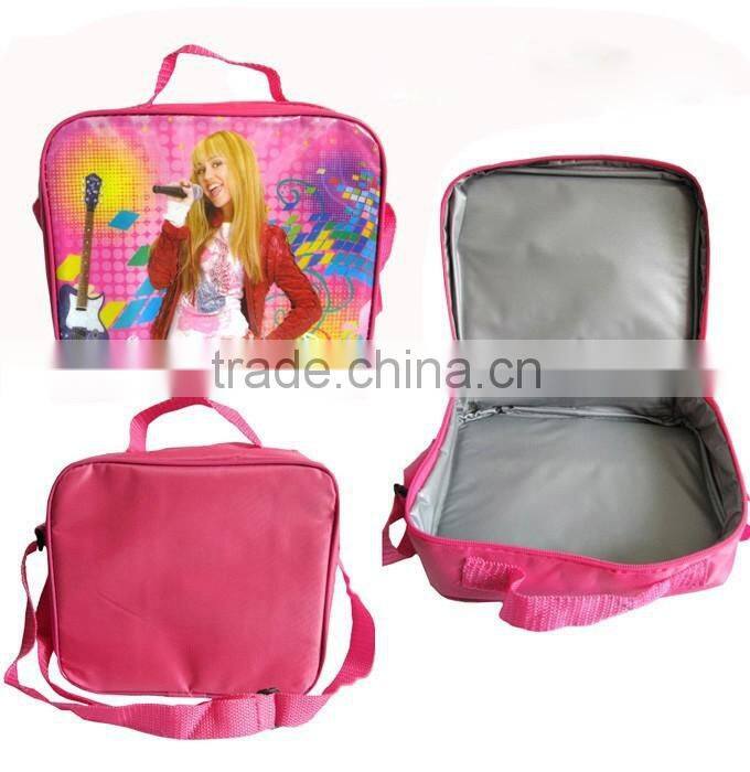 600D polyester shoulder Insulated kids cooler bag set