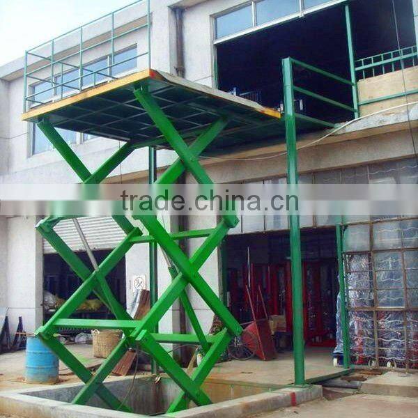 best sell mobile hydraulic scissor forklift elevator lift