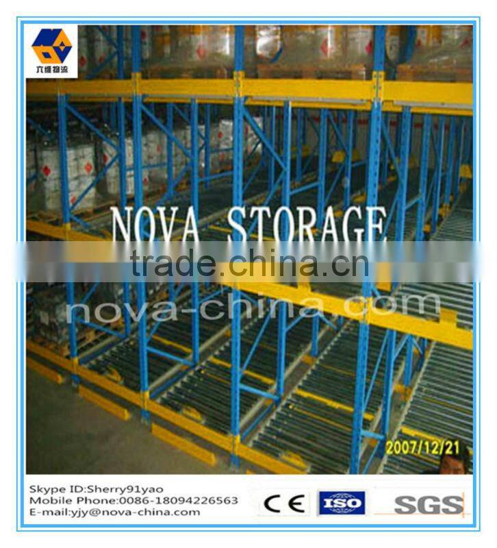 Heavy Duty Gravity pallet racking from Jiangsu NOVA
