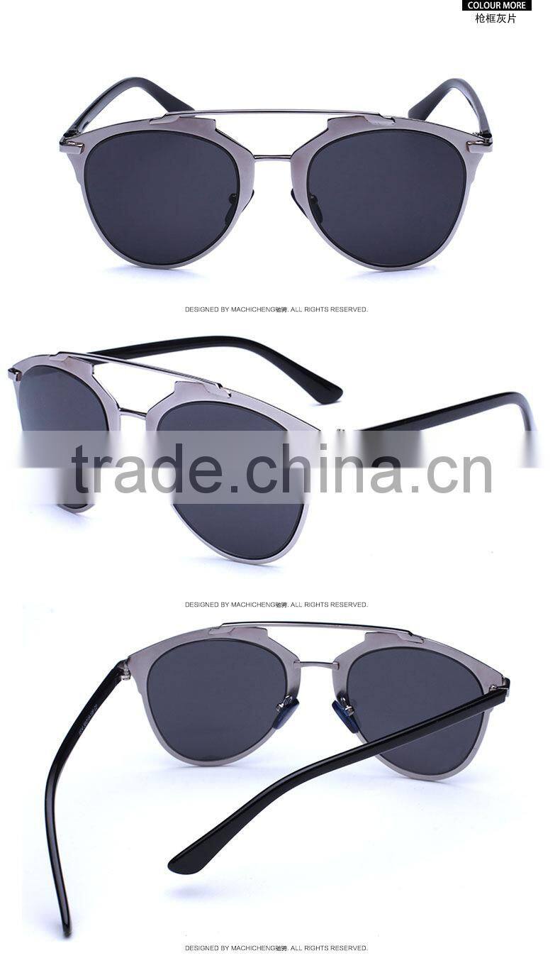 Latest personality fashion sunglasses, dazzle colour sun glasses for women