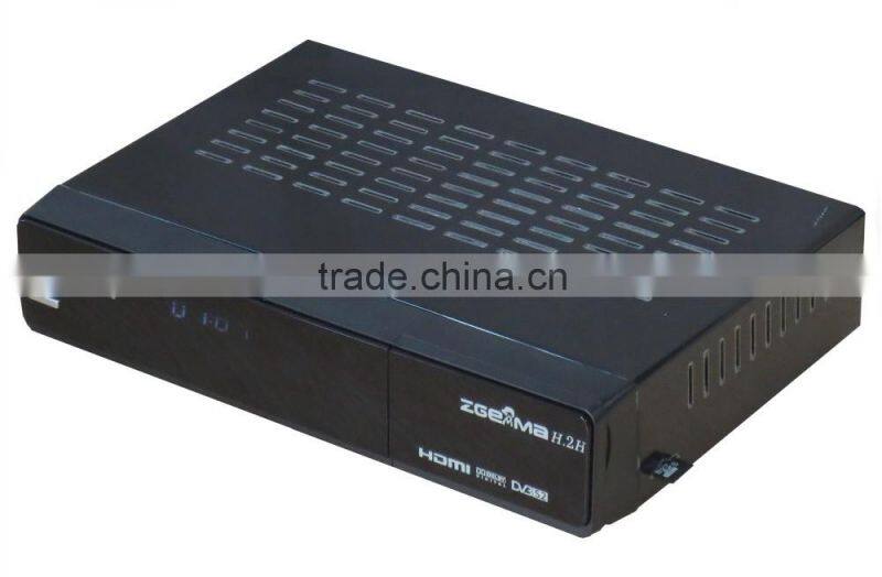 Genuine Zgemma H.2H dvb-s2+dvb-t2/c receiver linux tv box
