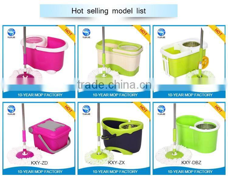 hot selling magic cleaning spin microfiber mop with bucket