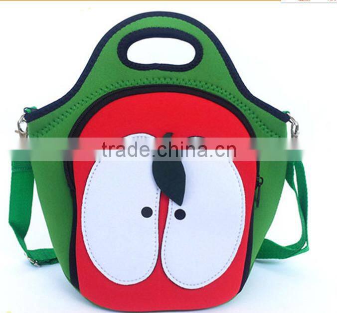 Kids Neoprene Sleeve School Outdoor Warm Lunch Bag Tote