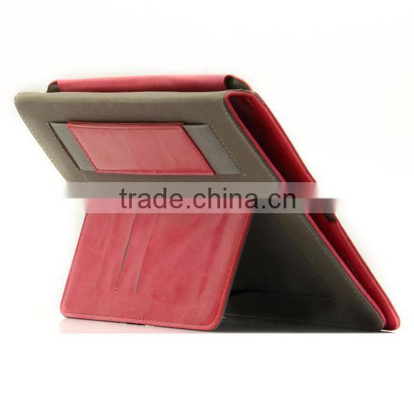 Hot selling Fashion design 9.7 inch flip cover case for I pad air tablet