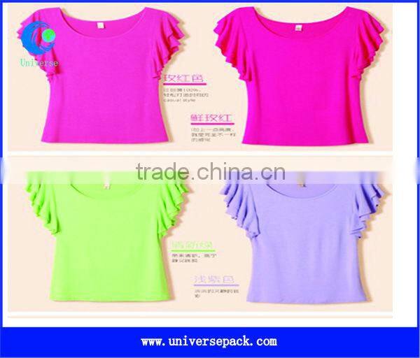 Customized oversized ladies leisure t-shirt with letters printing