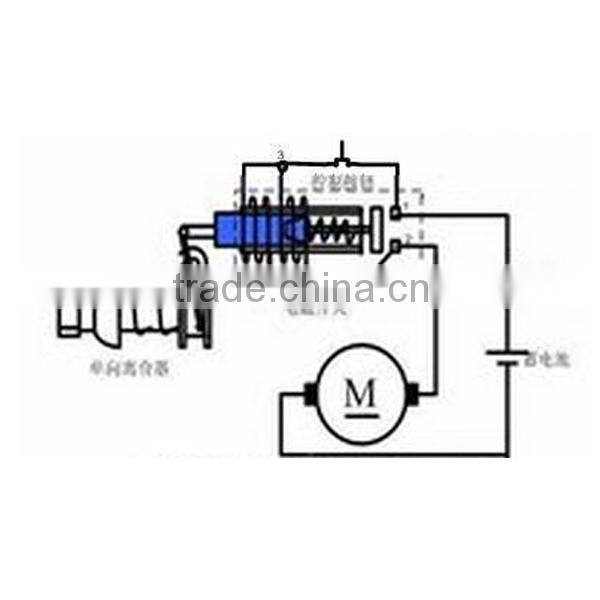 Long lived DH 220-5 mitsuba starter motor