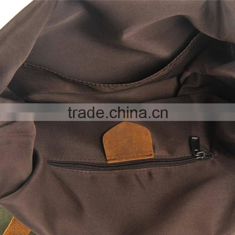 China wholesale RS-104-1 canvas student backpack school bag high school bag