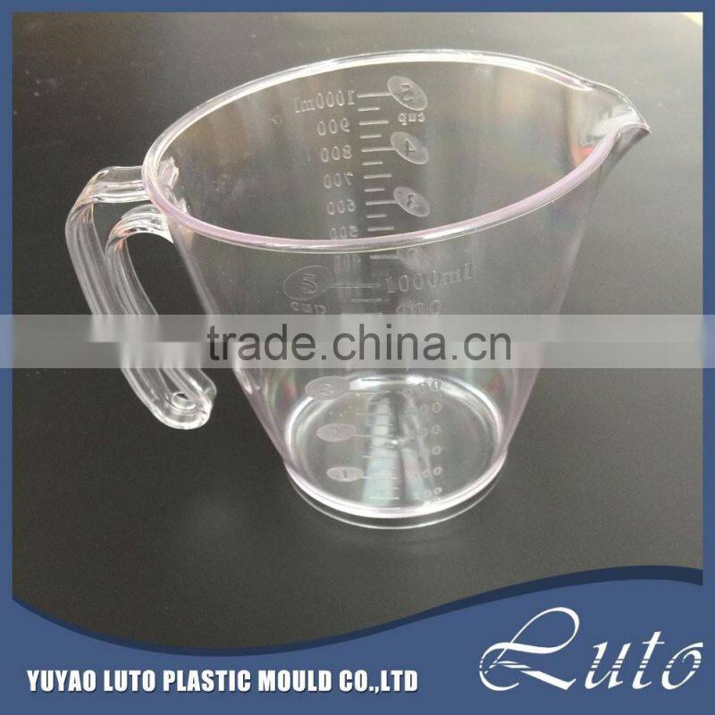 Alibaba Trade Assurance Wholesale Kitchen Measuring Tool 1000ml Measuring Cup With Handle