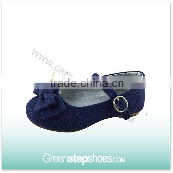 Golden Color Beautiful New Model Girls Shoes Children Leather Shoes