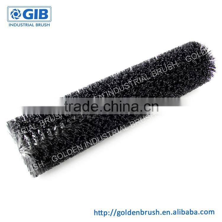 Nylon Spiral Brush, Black Straight Nylon Coil Brush, Outside Diameter 52 mm