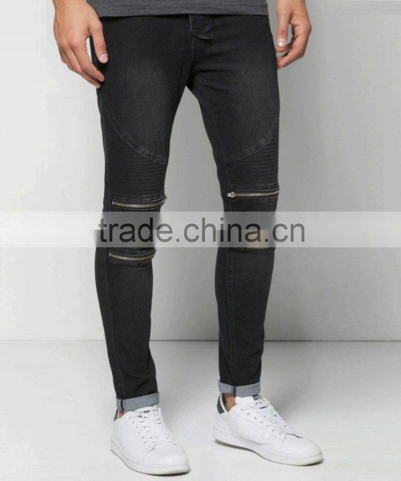 high quality branded new fashion biker jeans (JXA121)