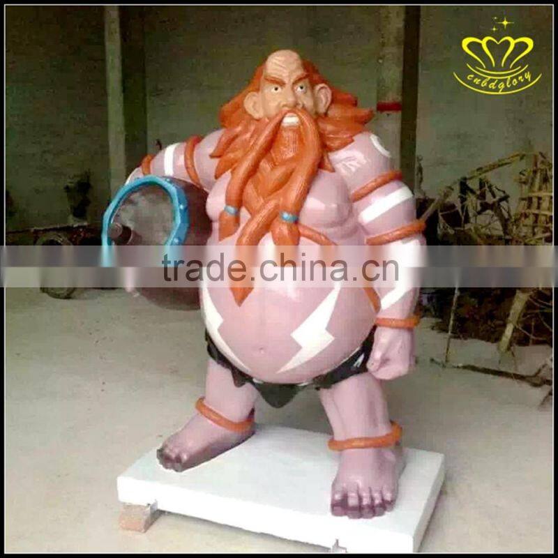 FRP movie characters spider man outdoor landscape decorative sculpture