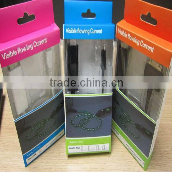 Visible Flowing Charger and Data Sync cable