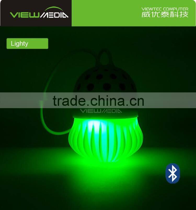 Viewtec lighty bluetooth led speaker for Computer