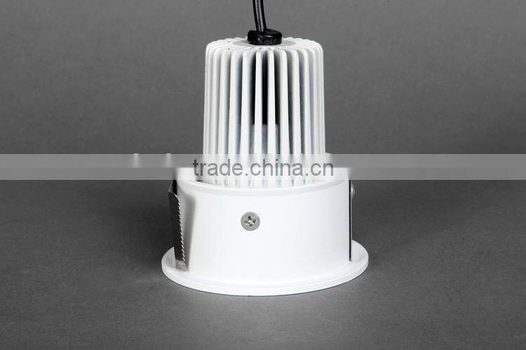 6w 7w recessed cob led downlight for commercial lighting