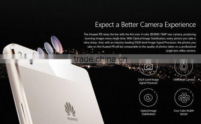 Huawei p8 octa core Hisilicon Kirin 935 dual sim card 4G lte android phone 5.2 inch