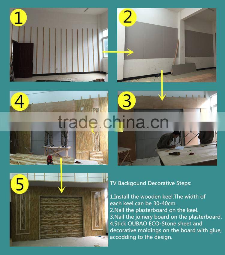 anti-uv pvc marble panels for wall