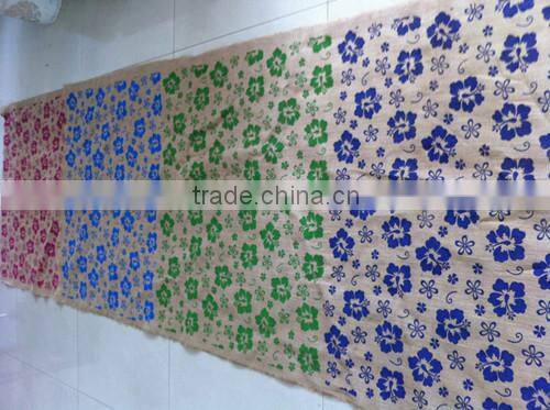 100%jute fabrics, jute ribbon,decoration jute fabric