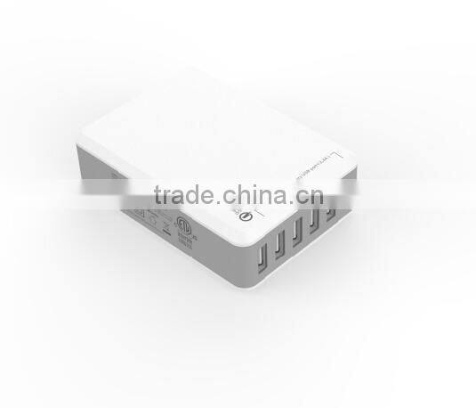 UK + US QC Quick Charge 2.0 Compatible Wall Fast charger for Droid Turbo Nexus 6