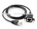 RJ45 Panel Mount Cable Male to Female