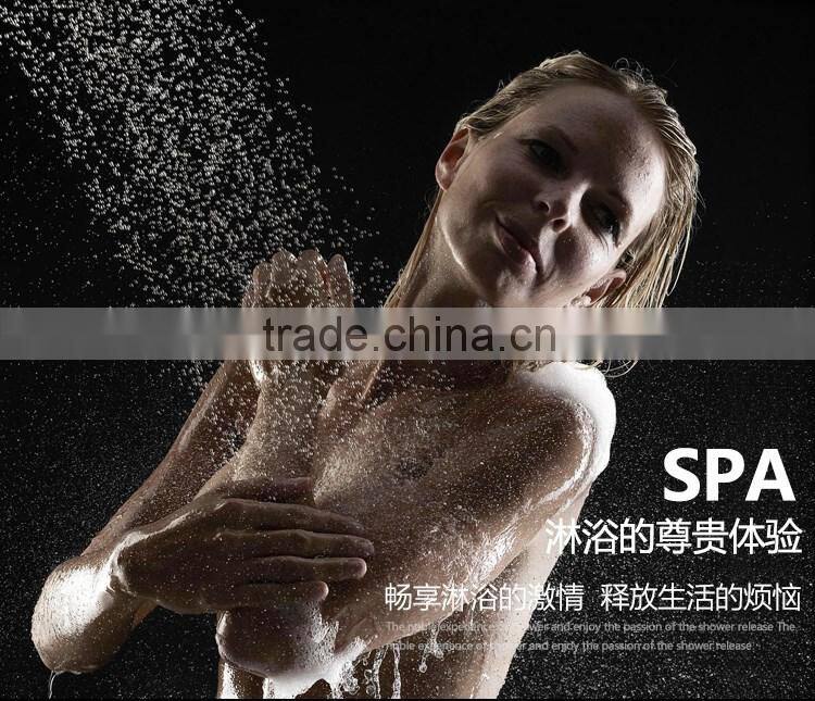 LABRAZE LE800600 shower panel with LED light and thermostatic faucet