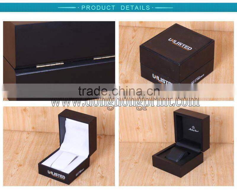 Luxury wooden box watch, watch box leather, wholesale watch box