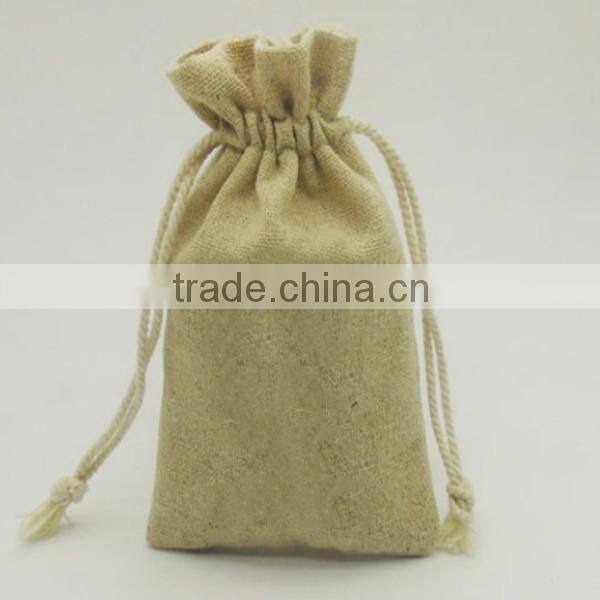 small printed linen bag linen pouch
