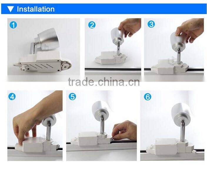 7W Wifi and RF remote control new track light RGBW home automation wifi light switch