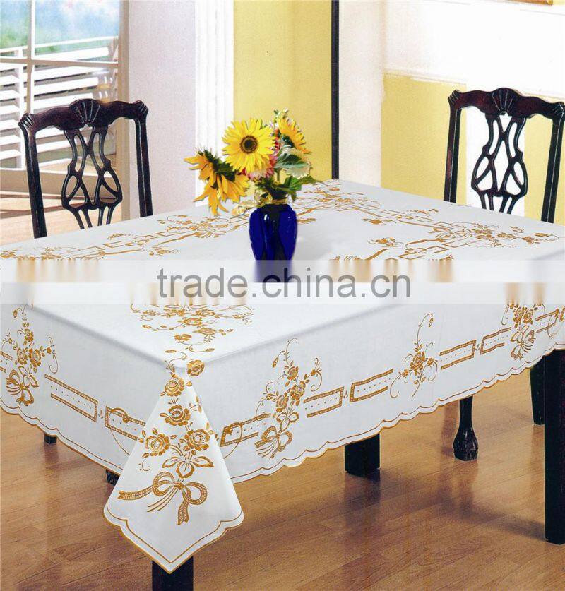 GOLDEN PVC TABLECLOTH-ZT-S8020A 137X182CM