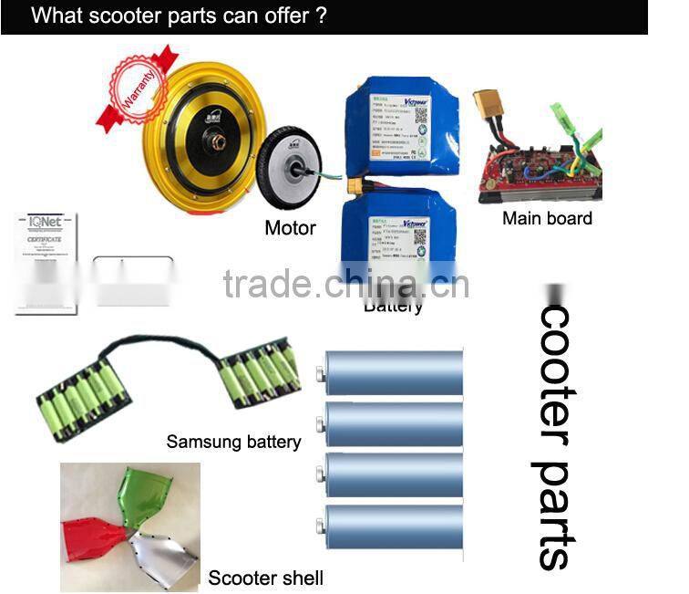 2 wheel self balance scooter Bluetooth and with protective strips