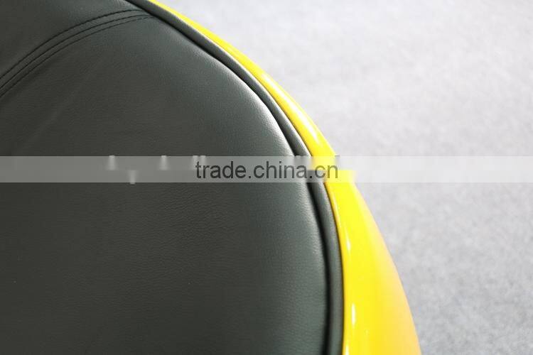 fiberglass 2 seater standing half ball sofa chair