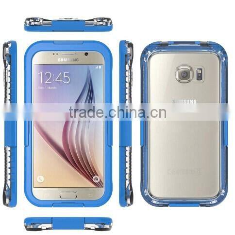 Strong quality waterproof case For Samsung Galaxy S6/edge / diving phone case for Samsung