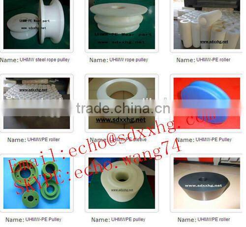 High Extrusion HDPE rods/UHMWPE/HDPE Plastic Black Rod/Solid UHMWPE Rod