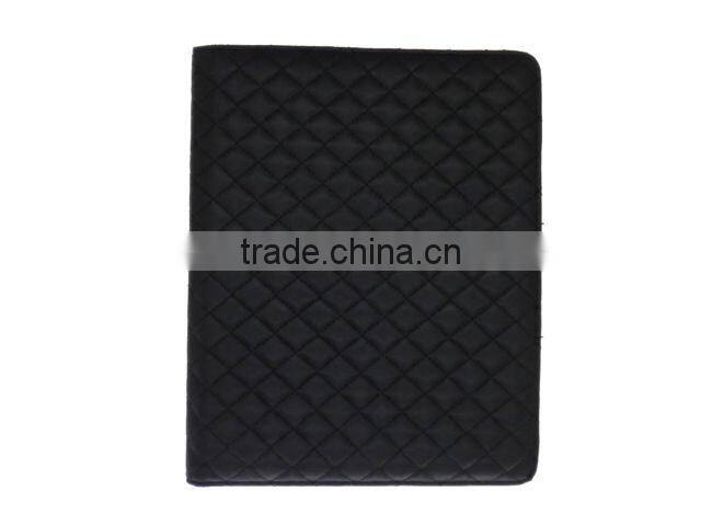2013 Stylish Fashion for ipad2 Lingge leather case