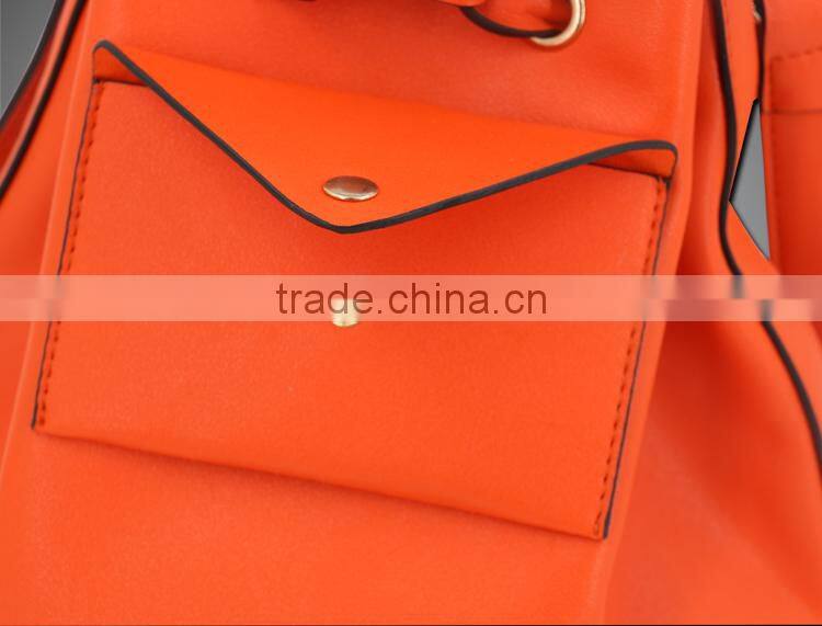 2015 New Designer Wholesale women leather fashion handbag